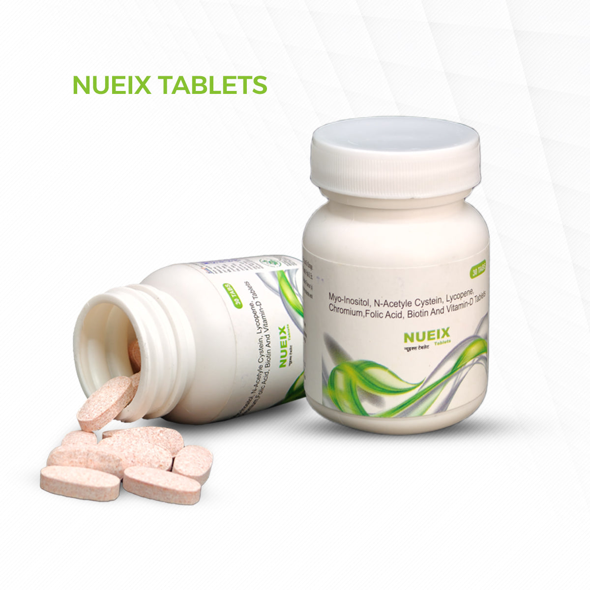 Nueix Tablets – Advanced Multivitamin with Biotin, Vitamin C & 21 Vital Nutrients for Radiance, Immunity & Bone Strength