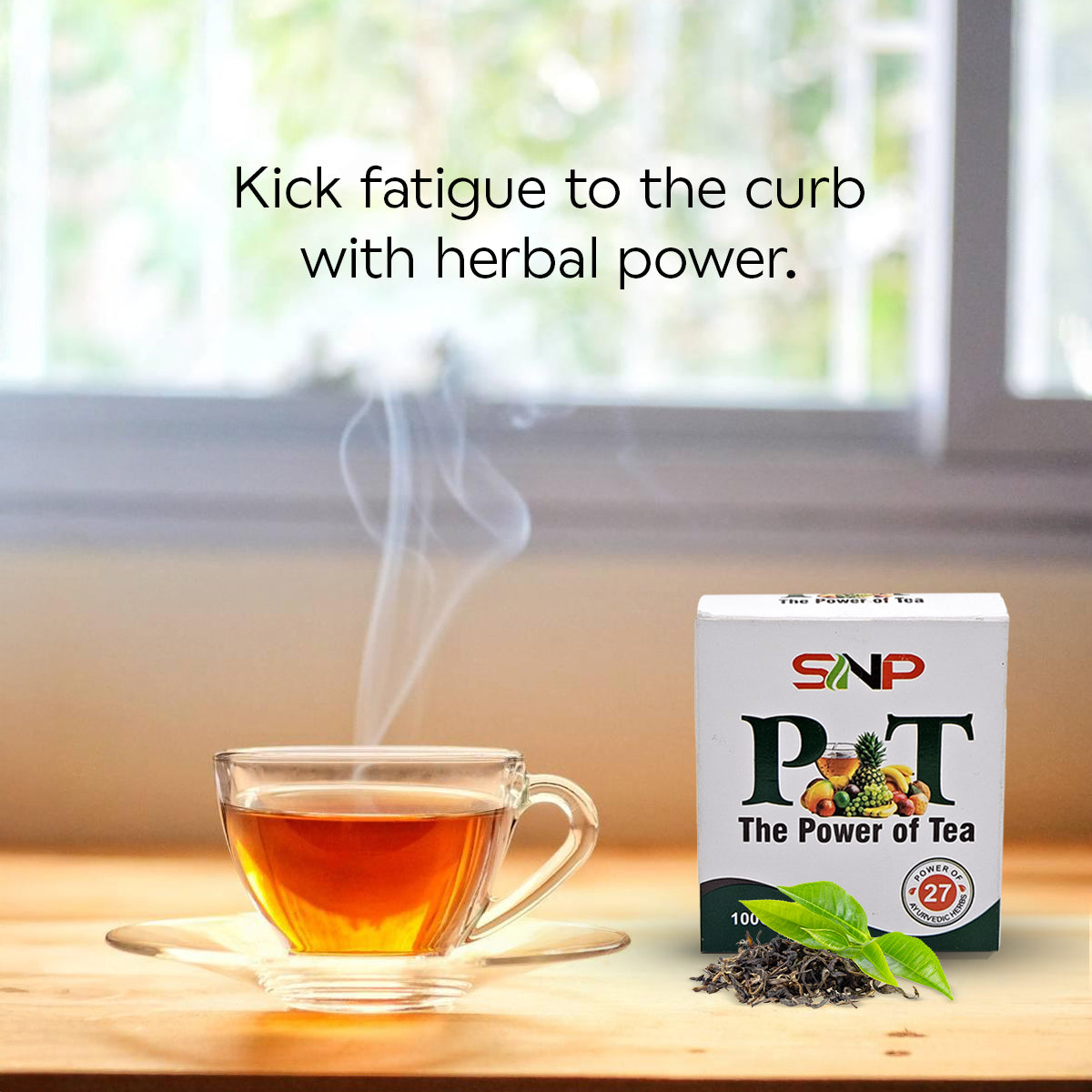 Power Of Tea - Immunity Booster Tea with 27 Ayurvedic Herbs - Strengthens Immune System