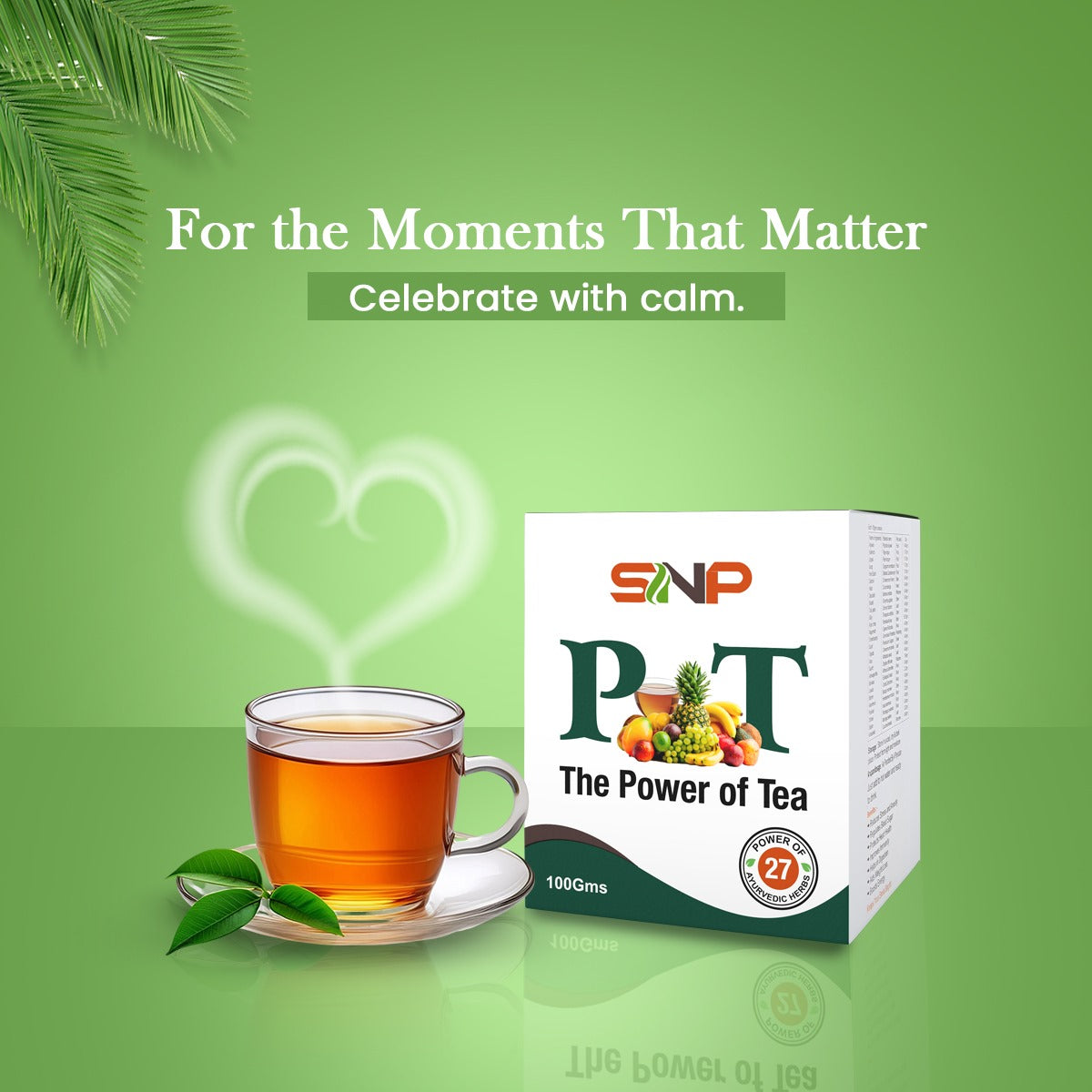 Power Of Tea - Immunity Booster Tea with 27 Ayurvedic Herbs - Strengthens Immune System